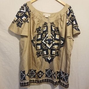 Michael kors blouse 3x